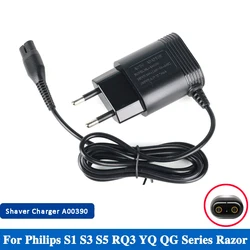 4.3V A00390 Shaver Charger AC Power Charging Cord Adapter for PHILIPS QG3340 SW170 SW175 S110 S111 S116 S118 S510 S511 S512 S520