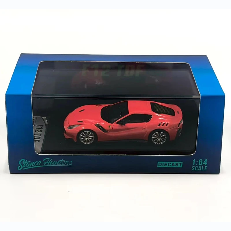 

SH 1:64 масштаб F12 TDF сплав имитация модели автомобиля статическая коллекция украшенные праздничные подарки игрушки