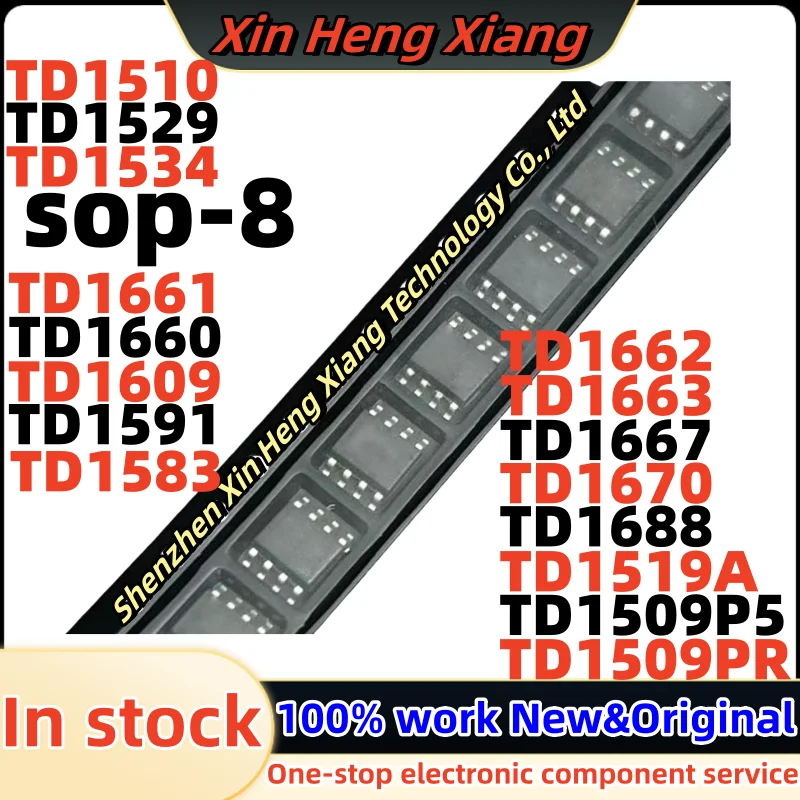 

(10pcs)TD1534 TD1583 TD1591 TD1510 TD1519A TD1529 TD1609 TD1660 TD1661 TD1662 TD1663 TD1667 TD1670 TD1688 TD1509P5 TD1509PR