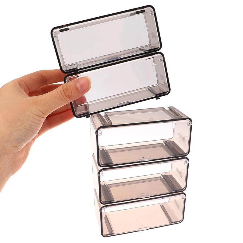 【BS】Car Toys  Transparent Dustproof Carro Model Collection Display Combinable Shell Acrylic Storage Box For Boys Gift