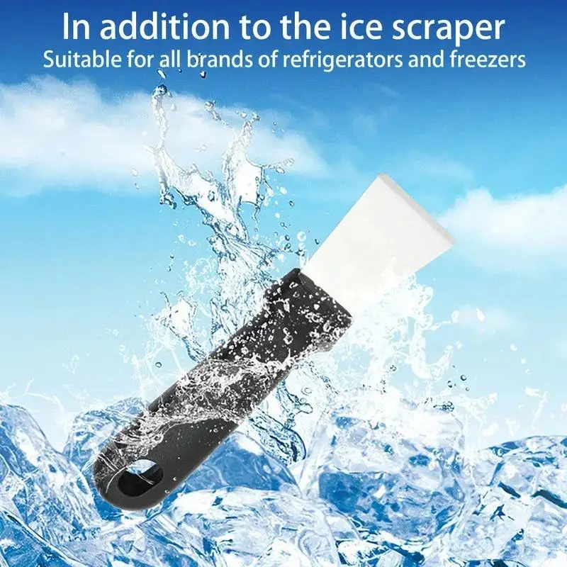 1Pcs Stainless Steel Ice Shovel Convenient Cleaning Sharp Volute Scraper Household Range Hood Decontamination Tools