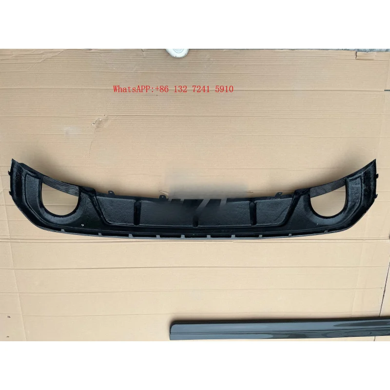 Dry Carbon Bumper  Rear Diffuser Wrap