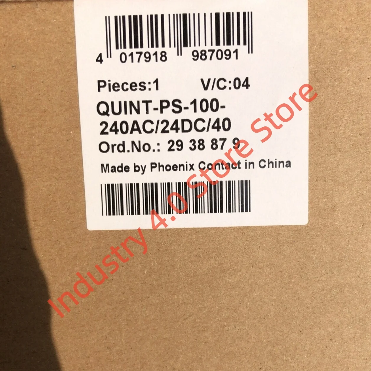 

Совершенно новый импульсный блок питания 2938879 QUINT-PS-100-240AC/24DC/40