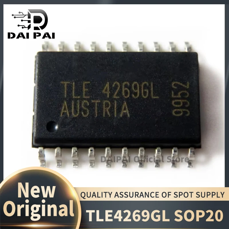 (10 Stück) 100 % neue Original-IC-Chips TLE4269GL TLE4269 SOP20 Linearregler