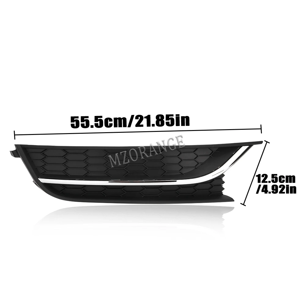 Fog Light Cover For VW Passat 2012 2013 2014 2015 Car Front Bumper Grille Fog Lamp Headlights Trim Protect Accessories USA model