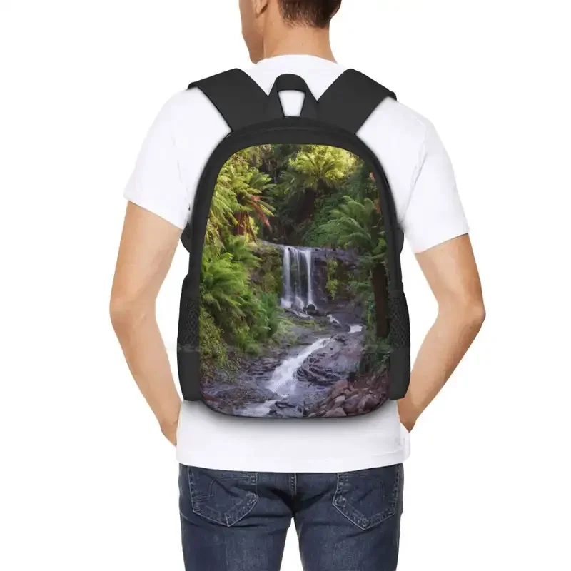 ~ Ferns & Falls ~ Hot Sale Schoolbag Backpack Fashion Bags Ferns And Falls Ferns Falls Man Ferns Tree Ferns Olivers Road