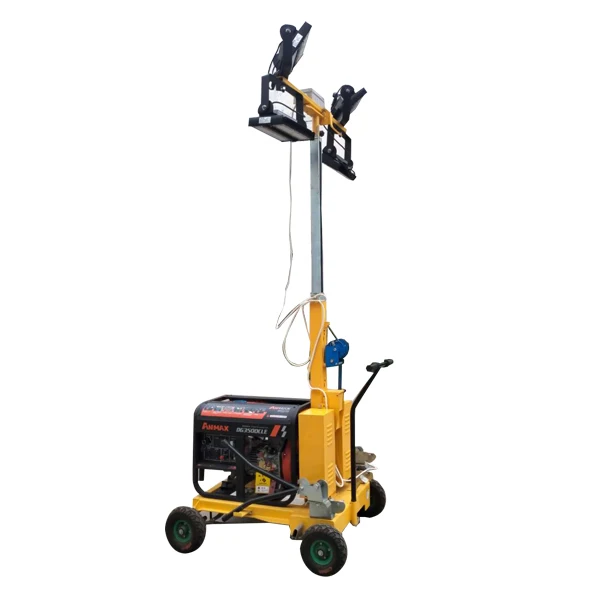 Construction Lighthouse 5.5m Diesel Outdoor Generator Lighthouse Night Construction