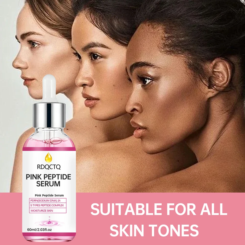 مصل الببتيد الوردي مع 1% PDRN DNA الصوديوم و5 مجمع الببتيد لترطيب البشرة والعناية اليومية #5