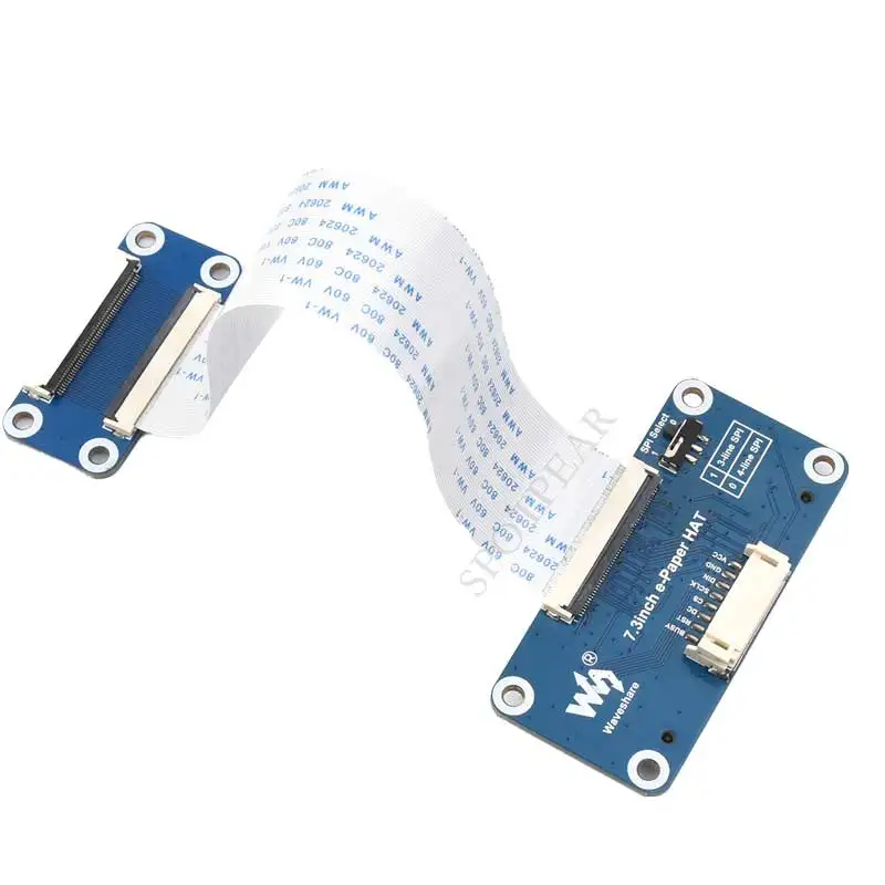 7.3inch ePaper HAT(E) 6 Color 800*480Pixels SPI E-Ink Display Low Power For Arduino /Raspberry Pi /Jetson /STM32 SpotPear