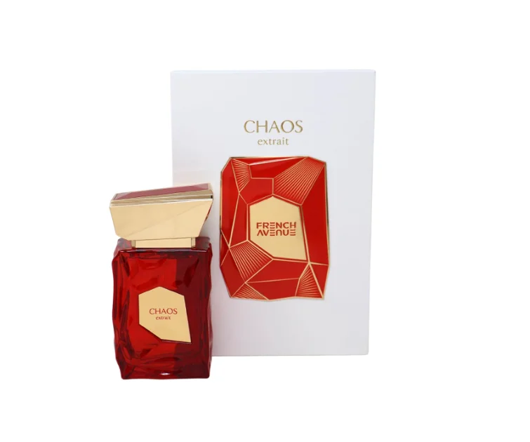 

The Fragrance World French Avenue Chaos Extrait de Parfum, стойкий аромат без спирта с нотами лайма, мяты и прохладных оттенков.