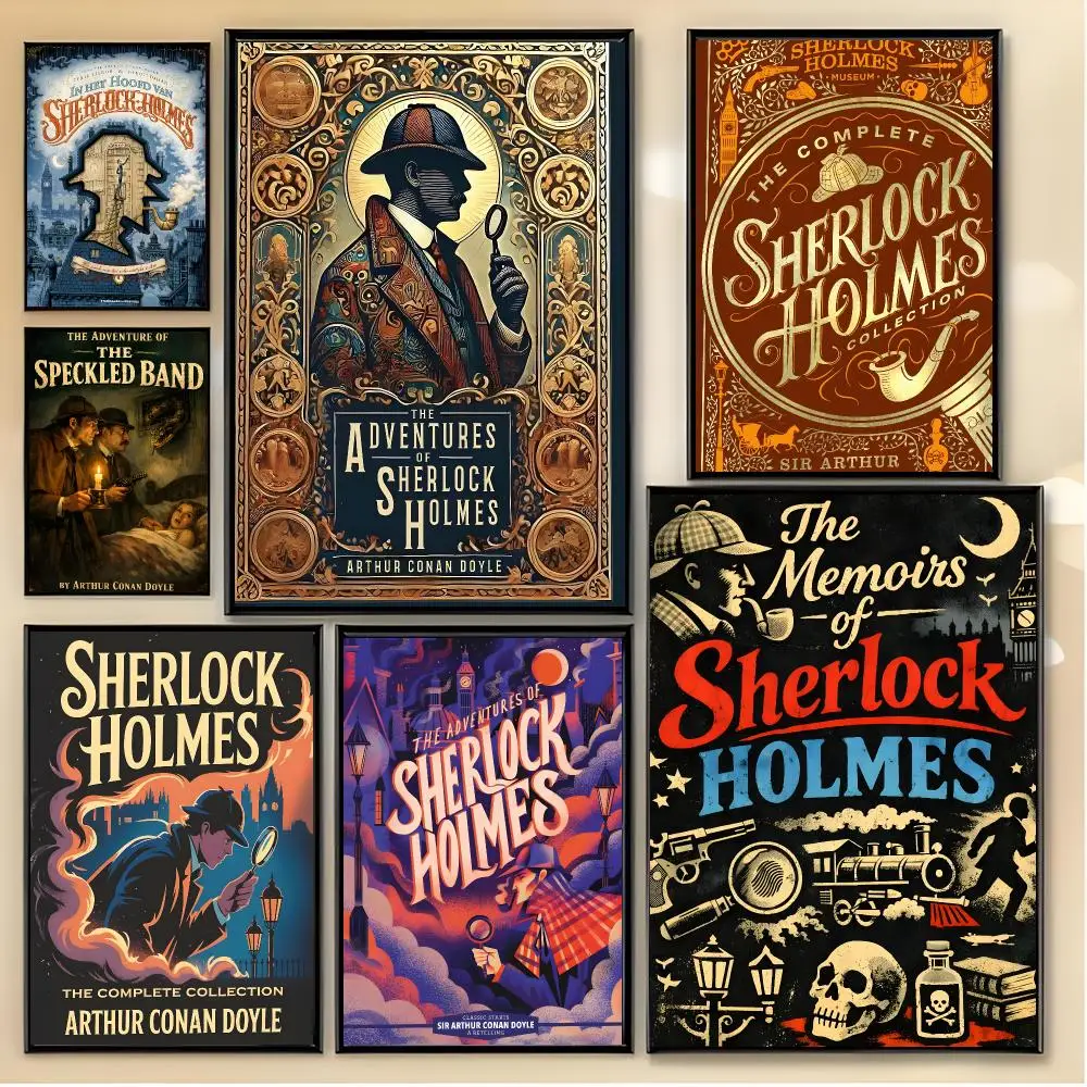 detective story T-The Adventures of Sherlock Holmes Poster Unique Home Decoration Ideas & Stylish Interior Art