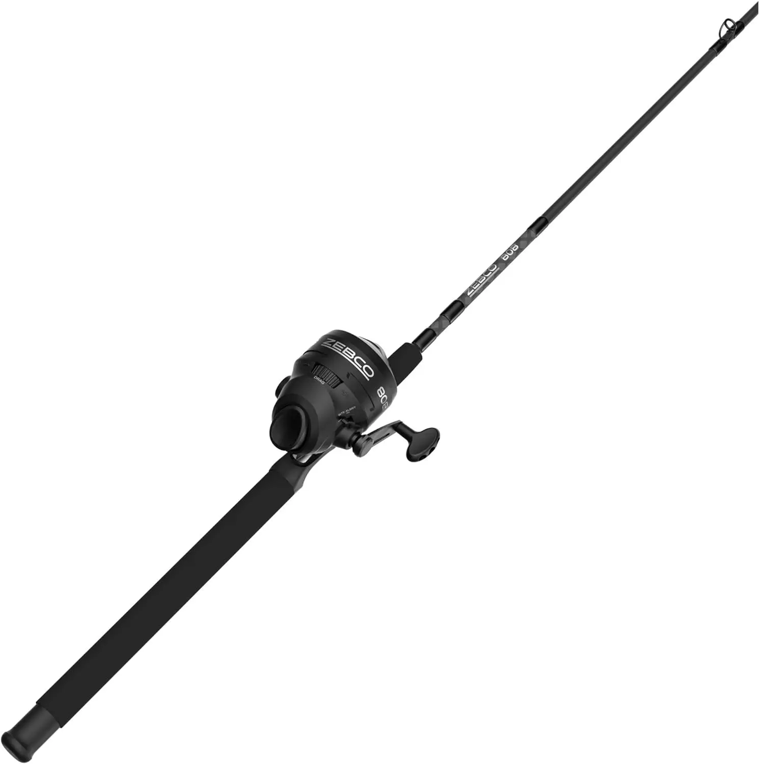 

7-Foot Fishing Rod Combo with Spincast Reel, Anti-Reverse Bite Alert, Pre-Spooled 20-Pound Line