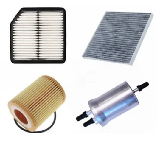 4 PCS Filter Kit, Air Filter, Air Conditioner Filter, Oil Filter，fuel filter For FAW besturn X40 T33 R7 1.6