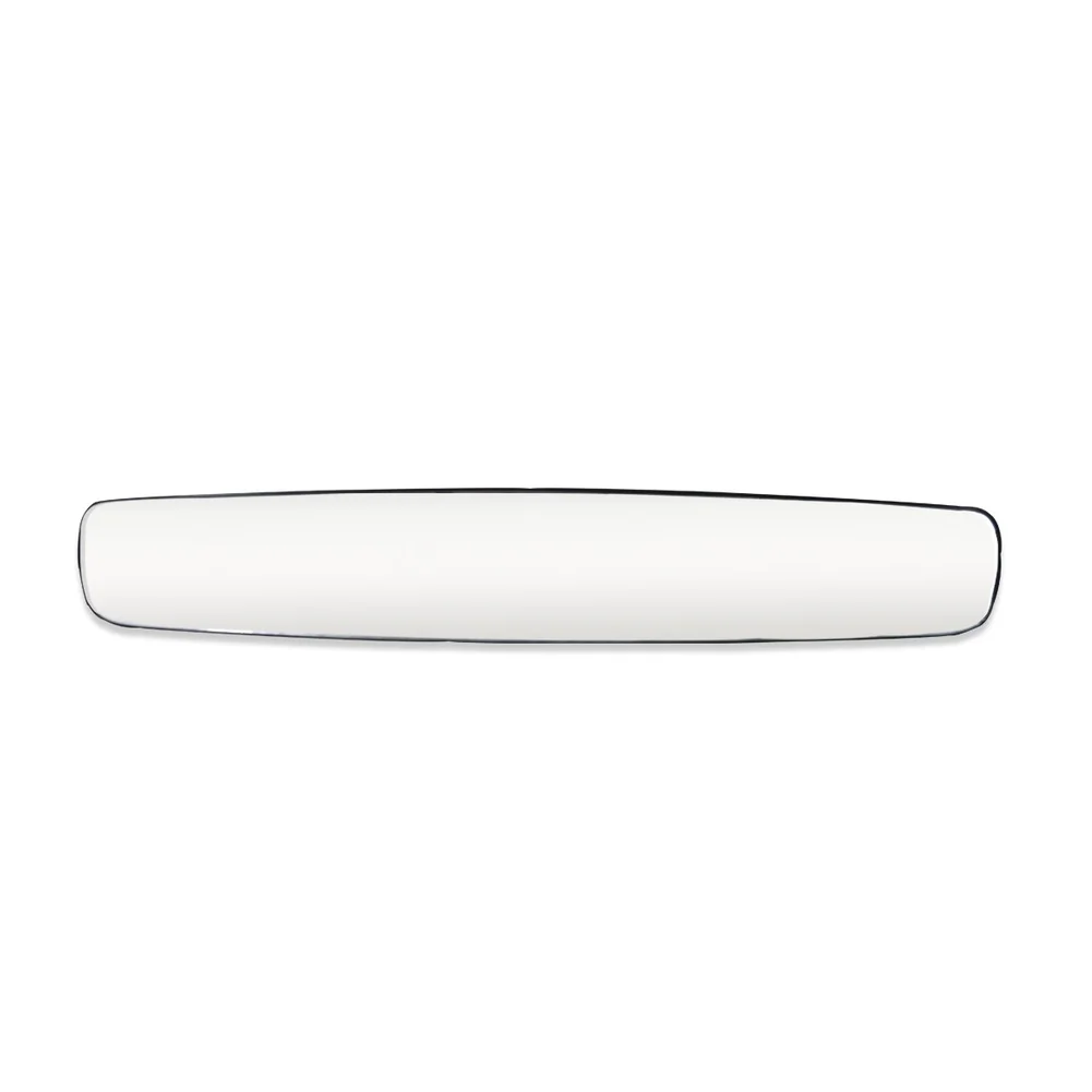 Rear View Mirror for For GOLF Cart 180 Degree Panoramic Coverage Compatible with Black Plastic 45.5 x 10 x 8.5 cm