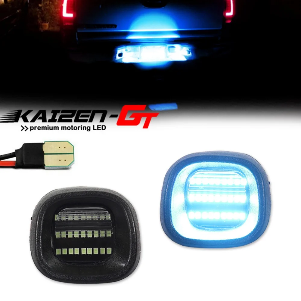 أضواء رقم لوحة الترخيص الخلفية LED للسيارة خالية من الأخطاء لسيارة شيفروليه بليزر S10 لاقط لجيم سي جيمي سونوما لـ Oldsmobile Bravada