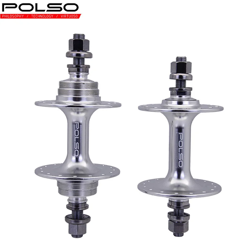 POLSO 20H 24H 32H 36H Fixed Gear Bicycle Hub Cycling Track Hubs Fixie Bike Parts