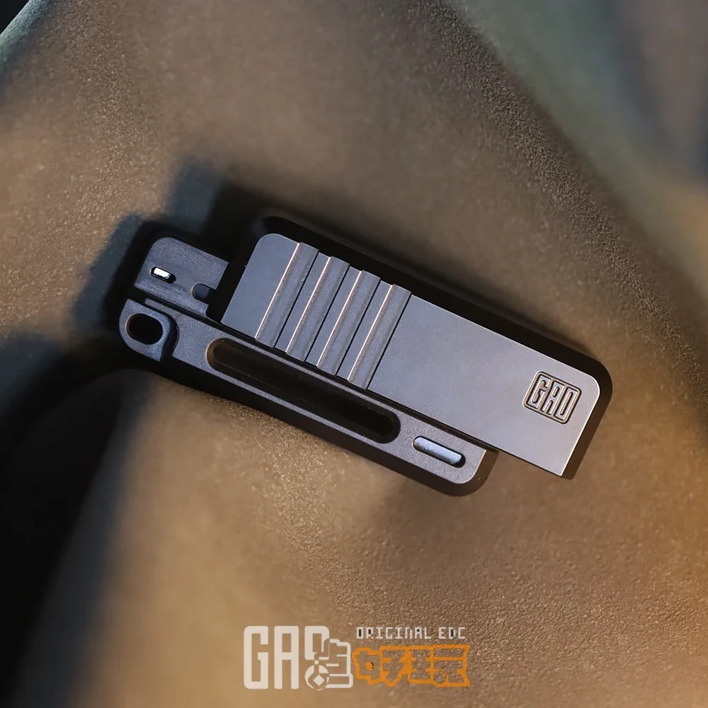 

EDC Нержавеющая сталь ПК Push Slider Механические интенсивные декомпрессионные игрушки EDC Инструменты