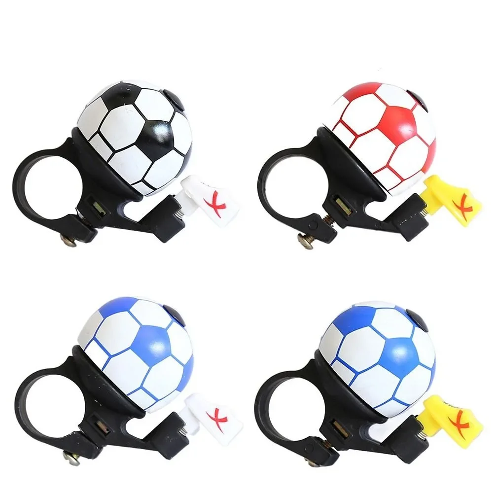 Cute Cartoon Football Bicycle Bell Mountain Road Loud MTB Handlebar Alarm Ring Safety Horn Warning Cycling Equipment for Kids