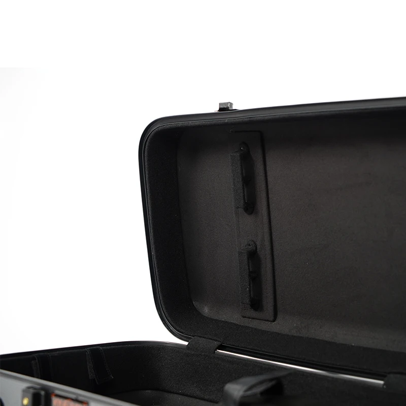 Composite Carbon Fiber Ultra-durable Viola case with Lock, 4-arch Position, 15-16.5 Inches in Length