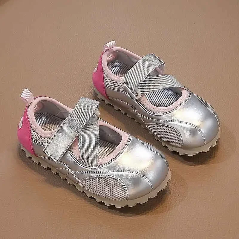 2025 Children Casual Sneakers for Girls Summer New Fashion Korean Style Soft Anti-slippery Versatile Breathable School Sandals