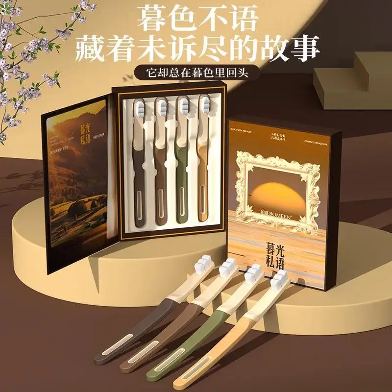 Wanmao Toothbrush for Adult Couples, Home Use, Gum Sensitivity Care, Deep Cleaning, Postpartum Use, Wanmao Toothbrush
