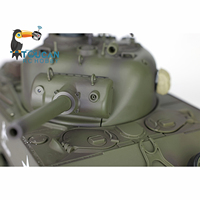 RC Tank Heng Long 1/16 Scale 2.4G TK7.0 Plastic Version Sherman M4A3 3898 RTR RC Tank RC Toys Model Gift For Boy TH17665