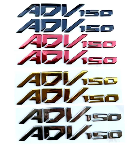 Motorcycle Decals Stickers Emblem Badge 3D Decal Raised Tank Wheel Tank Decals Applique Emblem For HONDA ADV150 adv 150 19-21