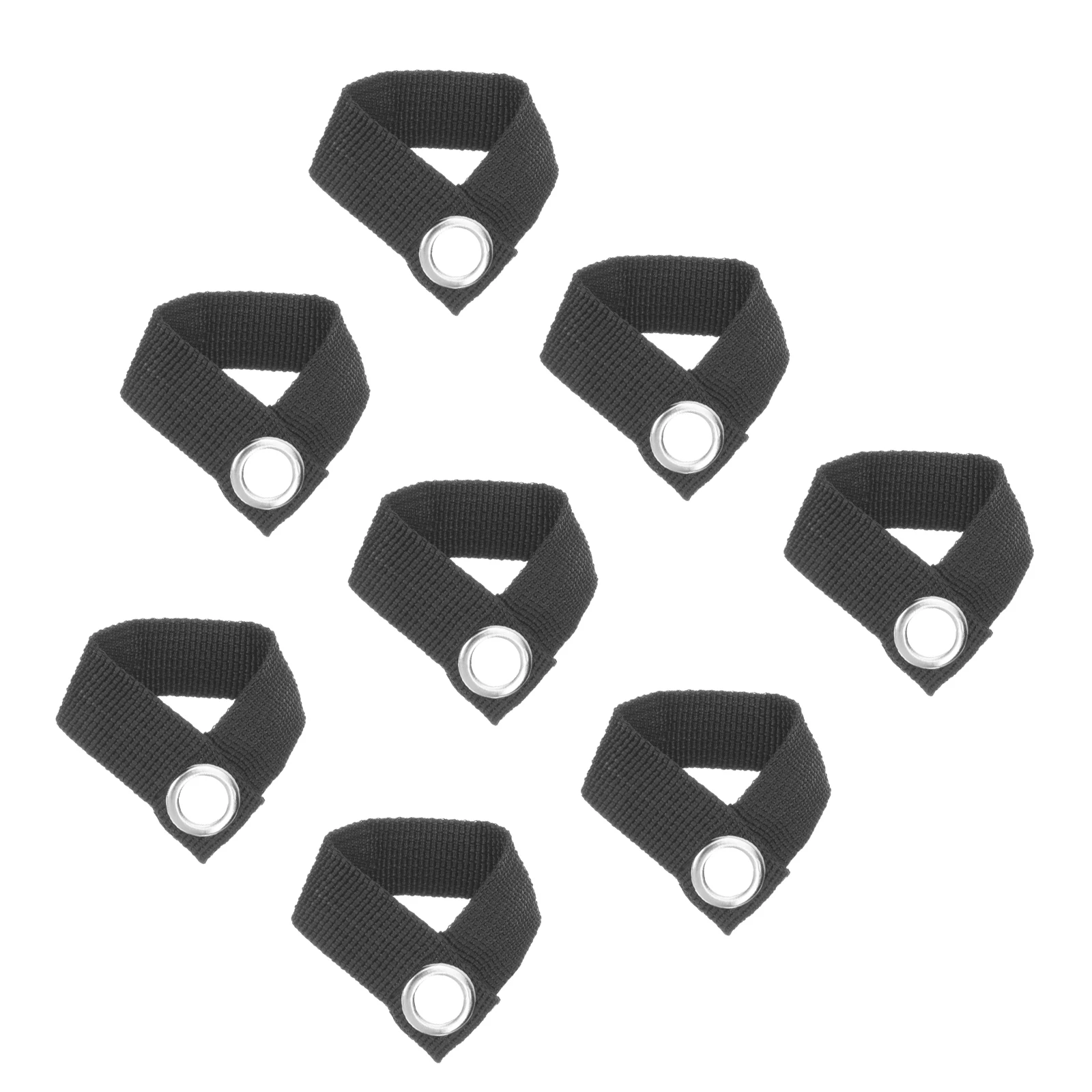 

8 Pcs Tent Accessories Durable Fabric Rope for Fixing Canopy Pole Camping Must Haves 2022 Versatile Clasp Outdoor