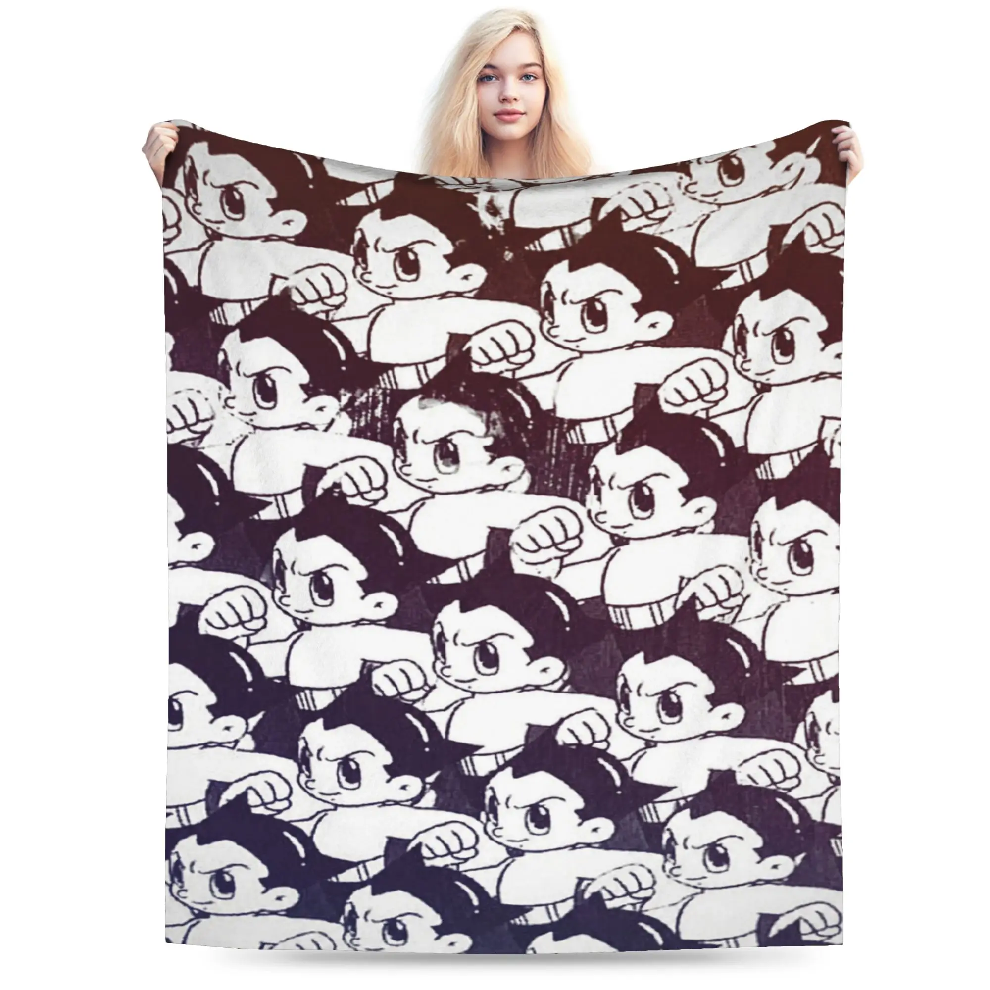 Astroboy Astro Boy Blanket Super Soft Coral Fleece Plush Comfort Present  Throw Blankets Bedspread