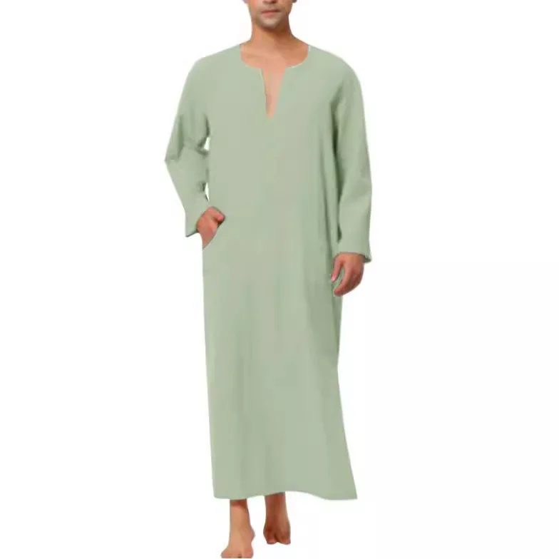 Jubba Thobe para hombre, Omaar metálico brillante, Emirati Thobe musulmán, Abaya marroquí saudita, Djellaba, ropa islámica de lujo, oración