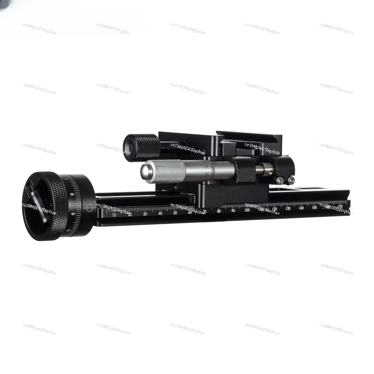 Two-speed one-way micrometer head.DP1 2-Accuracy Macro Focusing Slide Rail, Focus Stacking,