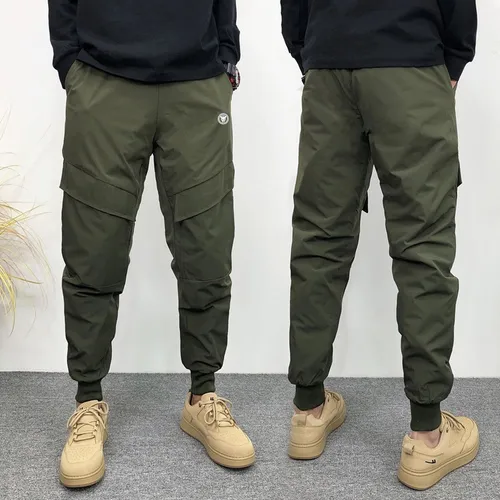 코튼 패딩 트라우즈 골프 바지 남성용, 럭셔리 브랜드, 겨울 골프웨어, 남성 골프 의류, 캐주얼 신상 바지 하이 퀄리티