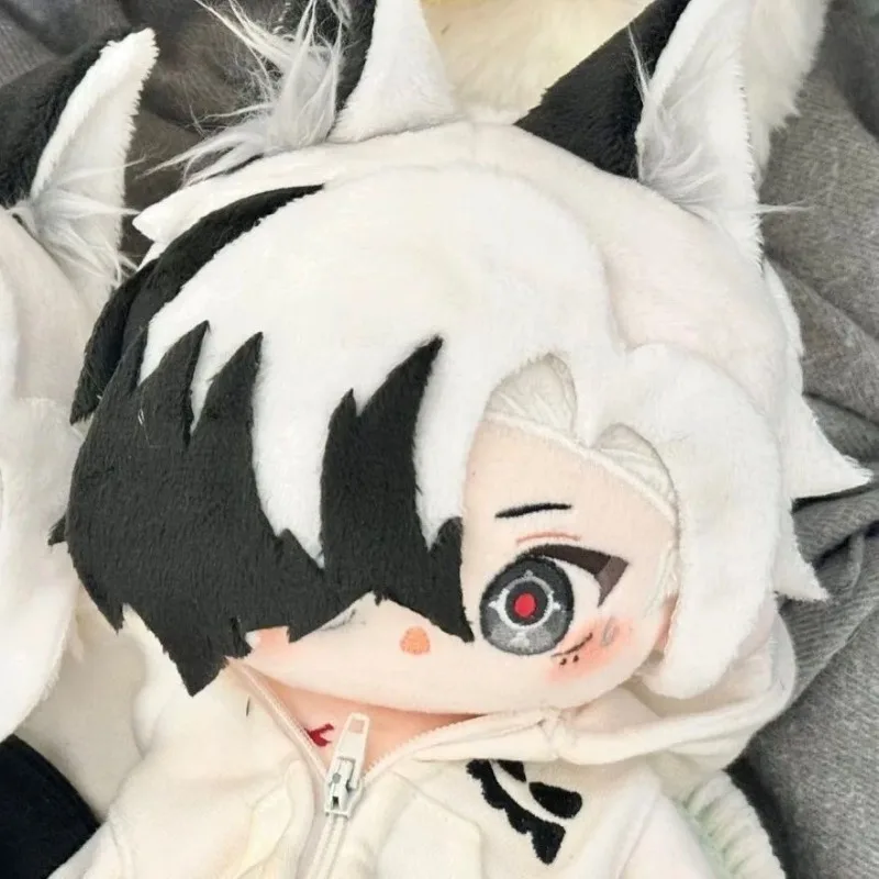 

20cm Game Honkai: Star Rail Boothill Kawaii Cosplay Anime Cotton Doll Body Ear With Skeleton Soft Plushies Toy Figures Fans Gift