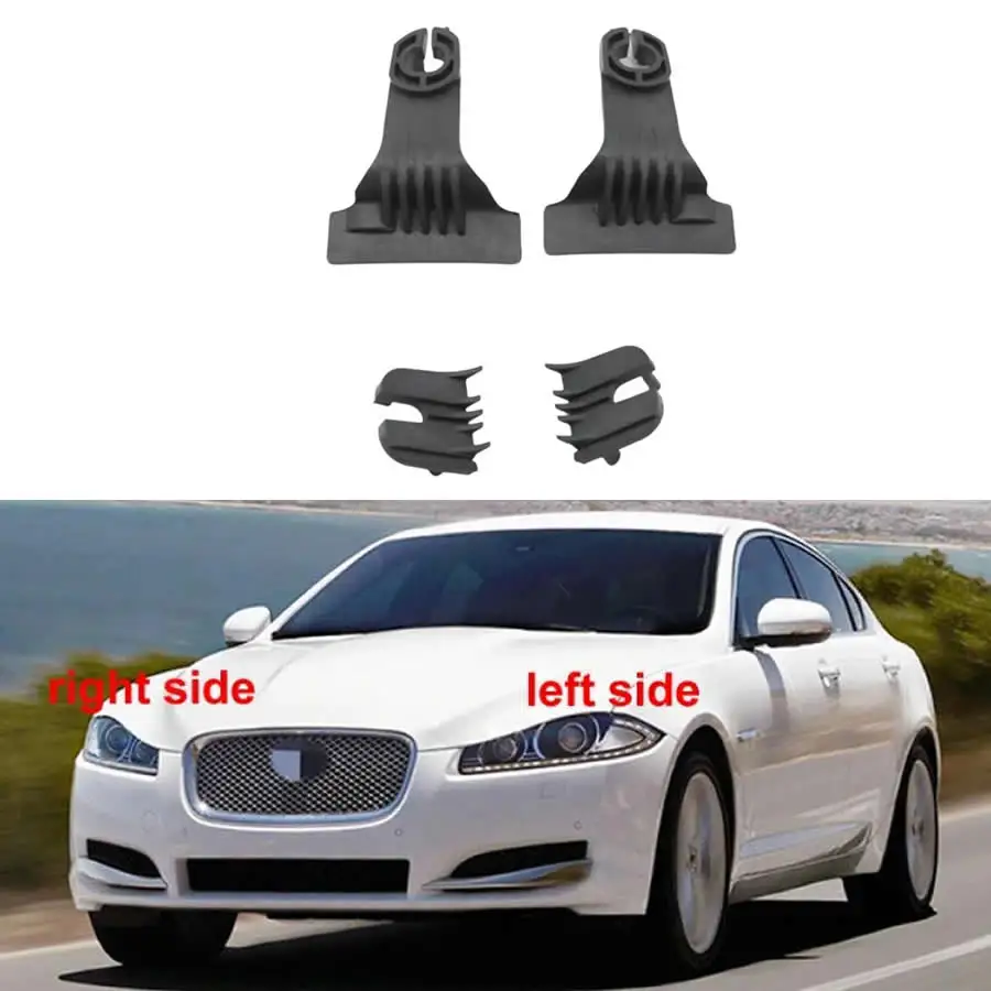 

Для Jaguar XF 2012 2013 2014 2015, запасной комплект для ремонта фар автомобиля, кронштейн, запасные части, черные пластиковые ножки, фиксированные