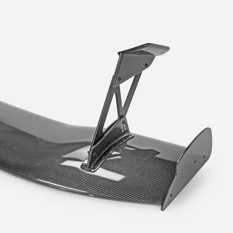 لهوندا سيفيك FK8 نوع R - JS موديل GT كبير من ألياف الكربون سبويلر منحرف الرياح #4