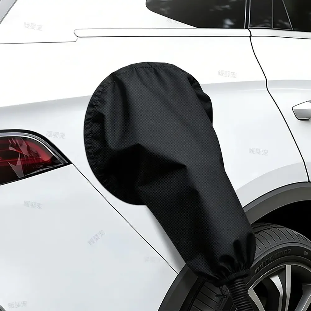 Wasserdichte magnetische EV-Ladesteckerabdeckung, langlebiger PVC-Regenschutz, staubdichter Schutz für Elektroauto-Ladestecker-Zubehör. – Detail 4