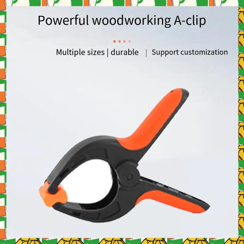 

Professional Tool Spring Clamps Heavy Duty, 6-Inch Large Plastic Clamps For Crafts, Can Be Used For DIY, Gluing, Clamping And Fi