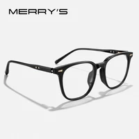 Diseño de MERRYS, montura de gafas a la moda para hombres y mujeres, gafas cuadradas, montura óptica, monturas para gafas graduadas, gafas ópticas S2257