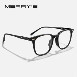 MERRYS DESIGN Men Women Fashion Glasses Frame Square Eyewear Optics Frame Prescription Glasses Frames Optical Eyewear S2257