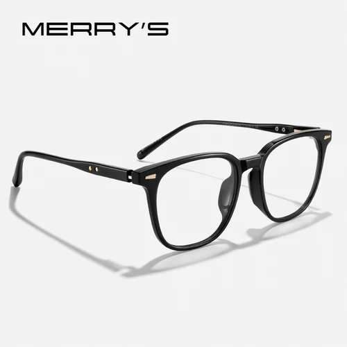Diseño de MERRYS, montura de gafas a la moda para hombres y mujeres, gafas cuadradas, montura óptica, monturas para gafas graduadas, gafas ópticas S2257