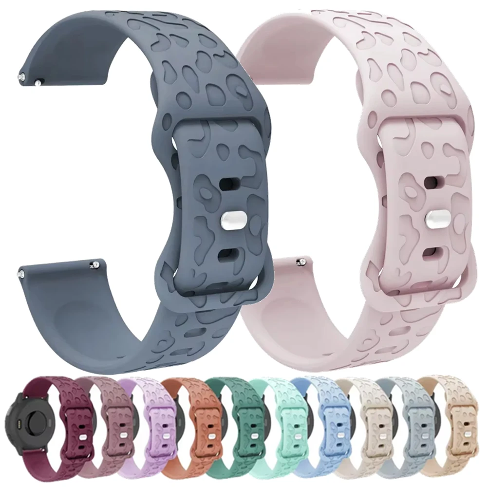 Silicone Strap for Redmi Watch 5 Active Strap Adjustable Leopard Sport Rubber Replacement bracelet for Redmi Watch 5 Lite band