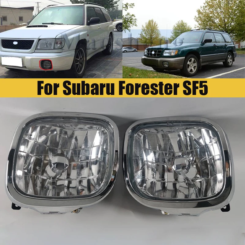 

Car Front Bumper Fog Light Lamp For Subaru Forester SF5 SF 5 1998-2002 Foglight Foglamp Headlights