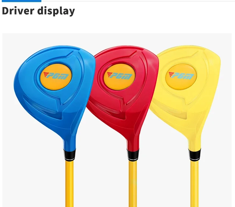 PGM Golf Club Set Boy Girl Beginner's Golf Training Wood Iron Swing Putter Bag Gift JRTG011