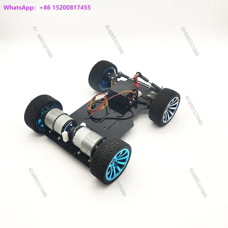 Smart car chassis steering stm32 tracking kit parts programming smart car