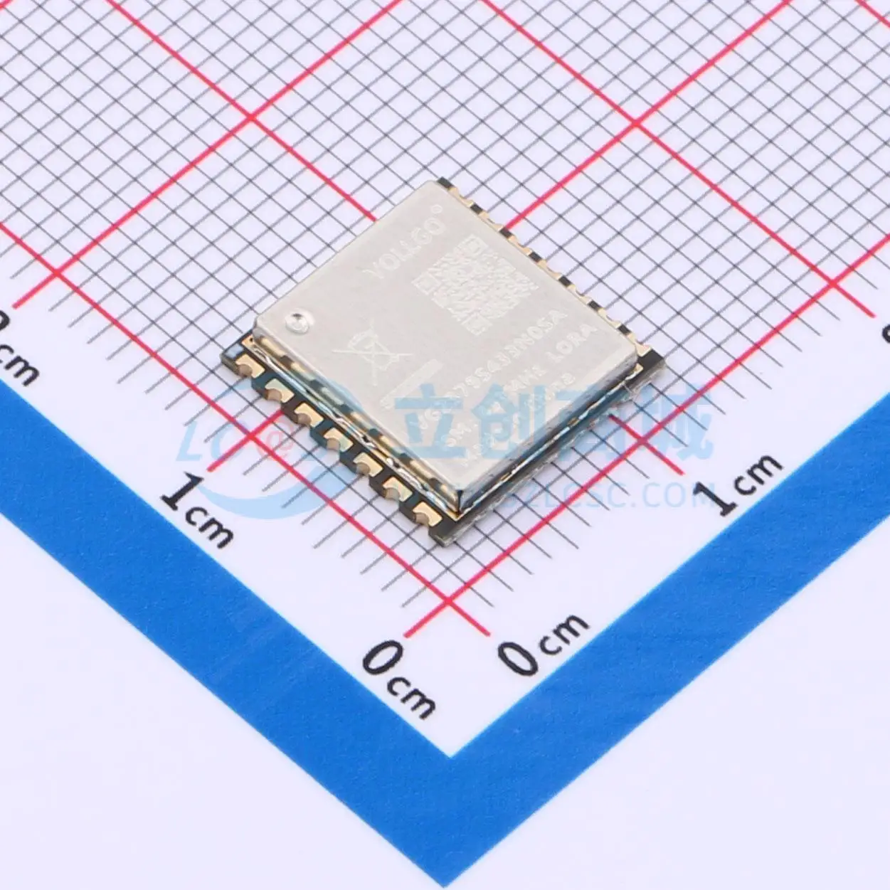 3pcs VG2379S433N0SA SMD 11.5x11.5mm 22dBm SPI LoRa GFSK FSK LoRa RF Transceiver Module for Smart Home System