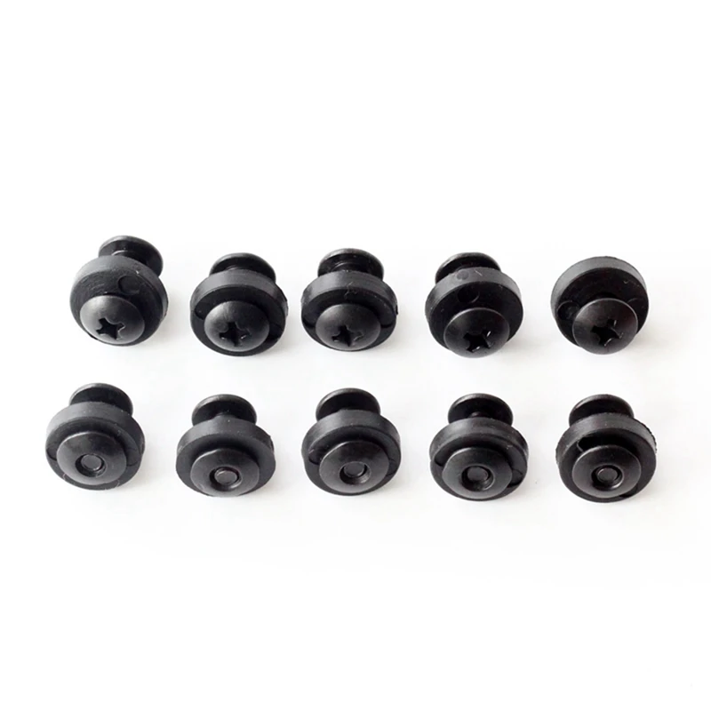 RISE-100Pcs T-Ek Lok Screw Set Chi-Cago Screw Comes With Washer For DIY Kydex Sheath Holster Hand Tool Parts