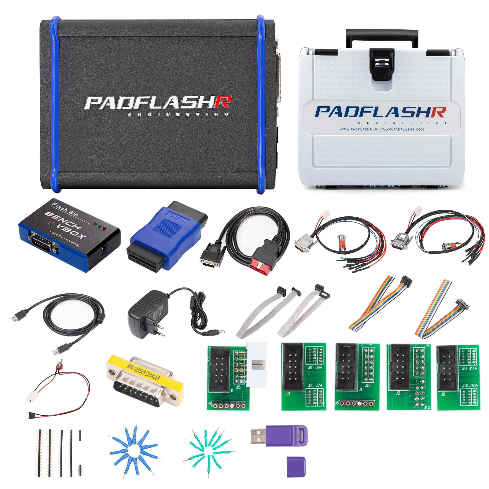 

Полная версия программатора ECU TCU PADFLASH 2025 года с USB-ключом OBD Bench Boot поддерживает файлы VR Checksum