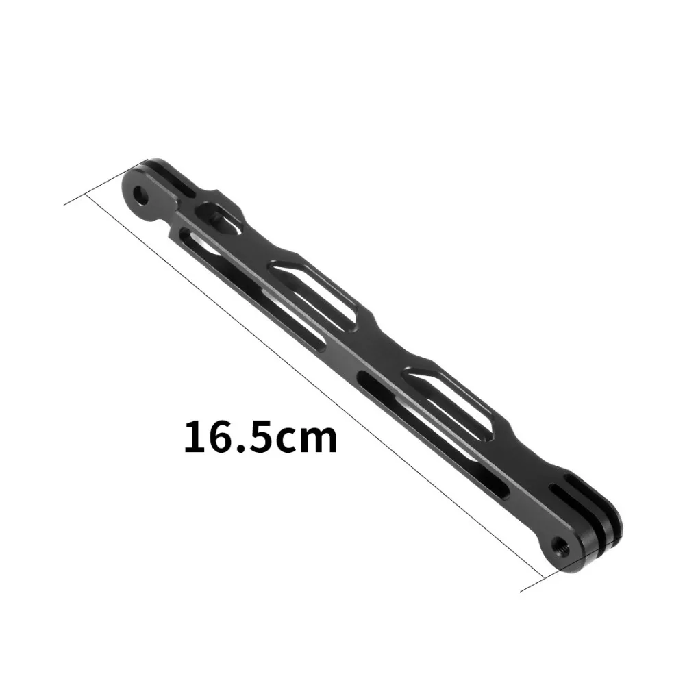 Aluminium-Verlängerungsarm, Metall-Stangenhalterung, Helmgriff für Gopro Hero 11, 10, 9, 6, 7, 8, Eken Yi 4K SJCAM Action 4 3 Kamera-Selfie-Stange – Detail 8