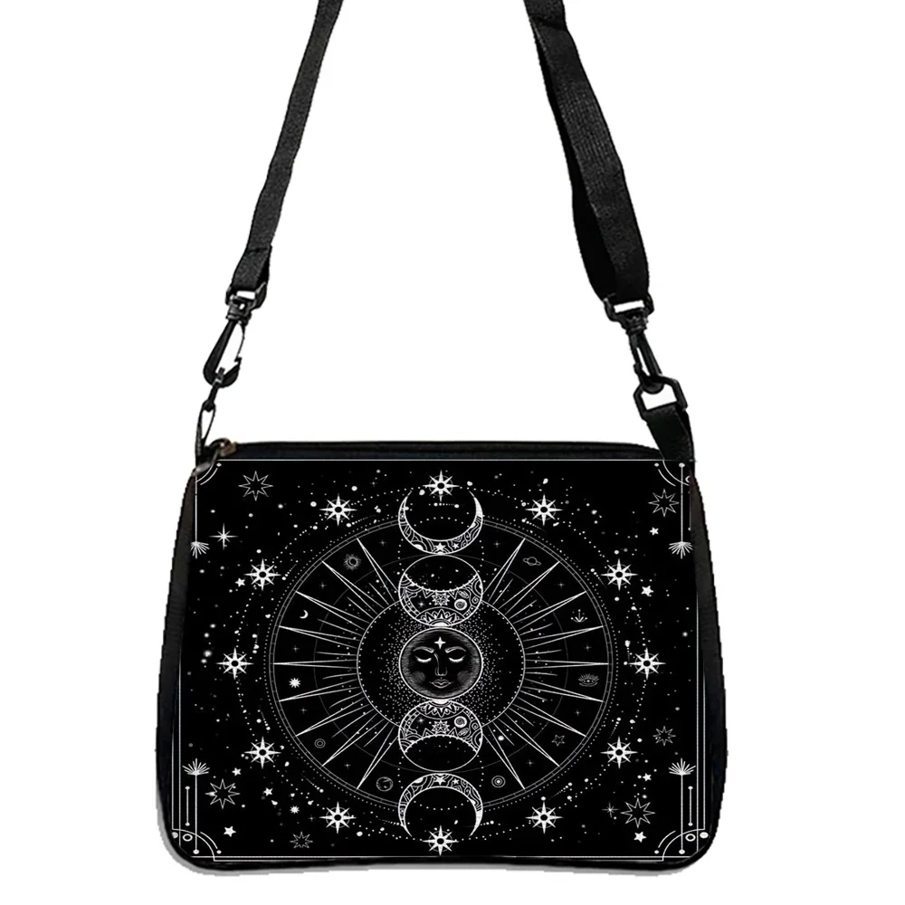 1pc Fantasy Magic Tree Double-sided Printed Shoulder Bag, Daily Travel Shopping Bag Casual Crossbody Bag