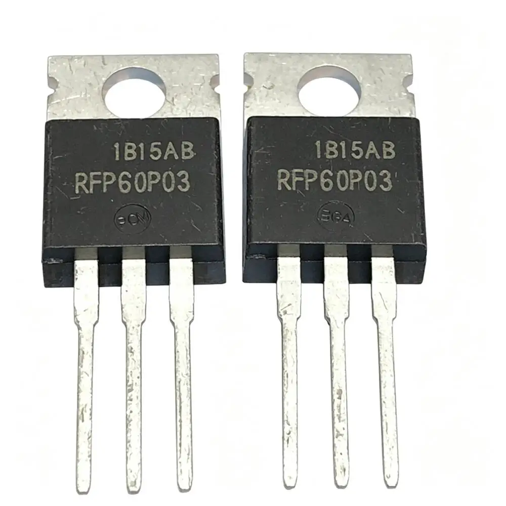 5piece RFP60P03 30V 60A TO-220